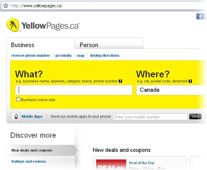411 yellow pages