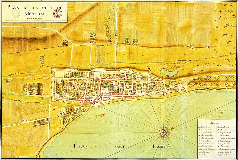 Ville de Montréal : Plan de Montréal