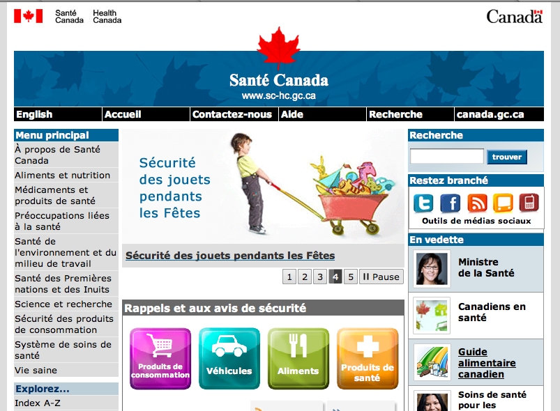 La santé au Canada