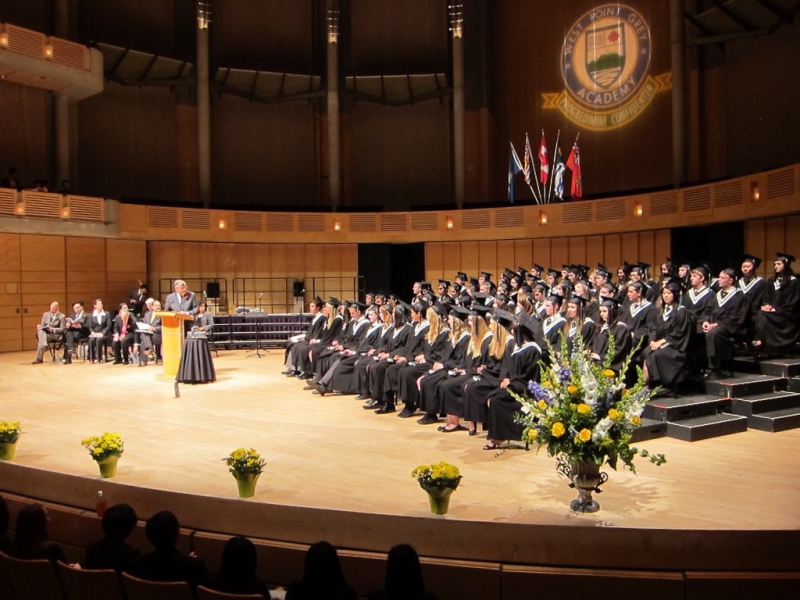 Etudier au Canada : Remise de diplome