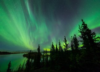 aurores boréales au Canada