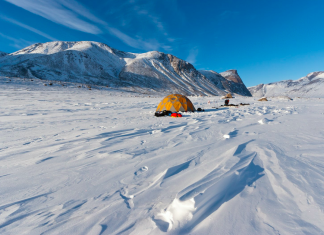 camping au parc national auyuittuq