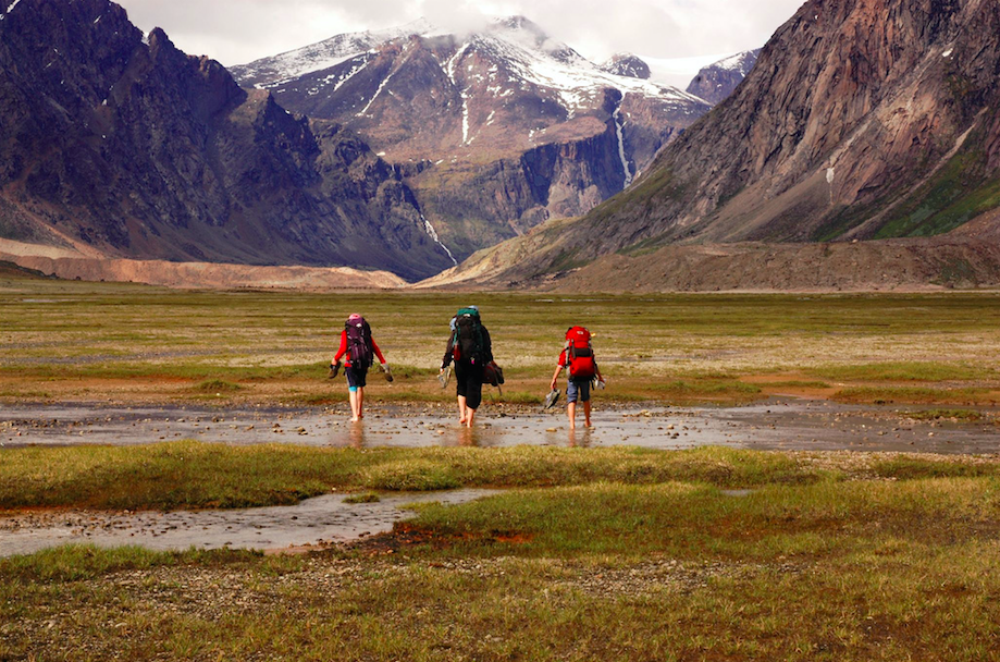 randonnée au parc national auyuittuq